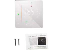 Slimme Thermostaat - WiFi Controller - Vloerverwarming Regelen - App Bediening - ±1°C Nauwkeurigheid - Wit