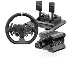 Moza Racing R12 V2 + MOZA ESX Steering Wheel + MOZA CRP2 Pedals Bundle – Direct Drive 12Nm – Xbox & PC