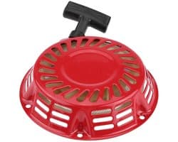 Dailygoods- Terugslagstarter voor 2KW 168F Benzinegenerator - Hoogwaardig Metaal - Eenvoudige Installatie - Schokbestendig - Laag Geluidsniveau - Inclusief Schroeven - Startmotor