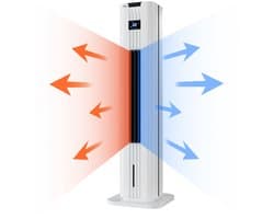 Progenion PR-51CWHH Ventilator Snelverwarmer of Koud - Met Koelelmenten of ijswater ijs of ijsblokjes.