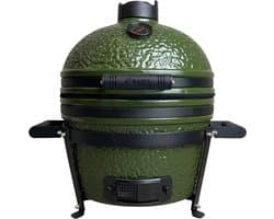 BASTE kamado bbq small - 16 inch - Olijfgroen