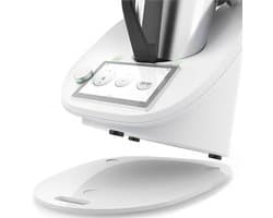 Glijplank Keukenmachine - Gelijkussen Mixer - Gemakkelijk Verplaatsen - Speciale Uitsparingen - 37 x 31 cm - Transparant