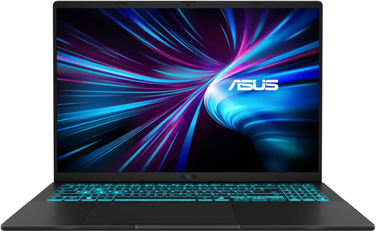ASUS V16 Gaming - 16″ 2K IPS 144Hz - Core 7-240H - RTX 5070 - 32GB DDR5 - 1TB M.2 SSD - Toetsenbordverlichting - Windows 11 — afbeelding 1