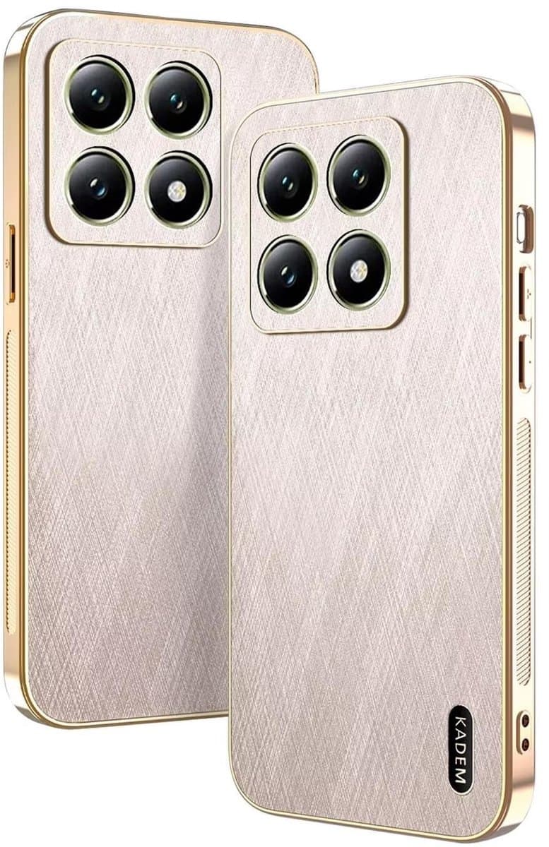 Dailygoods- Beschermhoes Ultradun - Siliconen/Leer - Schokbestendig - Elegant/Luxe - Compatibel met Oppo Reno15 Pro 5G - 1ste Klasse Kwaliteit - Telefoonhoes — afbeelding 1
