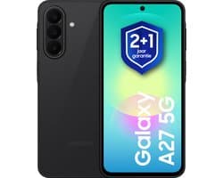 Samsung Galaxy A27 5G - Smartphone - 128GB - Black +1 jaar extra garantie