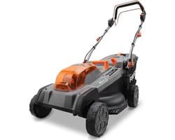 Accu Grasmaaier - Elektrische maaier - Gazon Onderhoud - Variabele Snelheid - 43 cm - Zwart