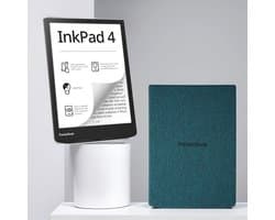 PocketBook InkPad 4 e-reader – 7.8 inch – 32 GB – waterdicht + Groene Sea Green Flip Cover – voordeelbundel