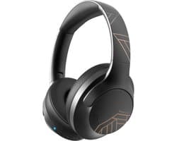 PowerLocus P3 - Bluetooth Koptelefoon – Draadloos – Over-ear – 50 uur batterijduur – Microfoon - Zwart/Goud