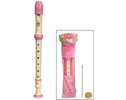 Sopraanblokfluit beer pink — afbeelding 1