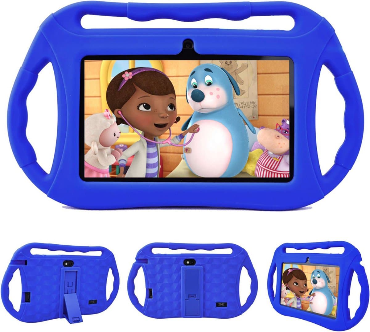 VELTRR® Kindertablet Vanaf 3 Jaar - Tablet Kinderen - Kinderspeelgoed - Blauw — afbeelding 1
