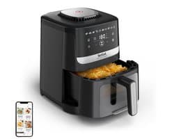 Tefal Easy Fry Silence EY5568 5L stille airfryer met kijkvenster
