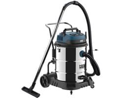 HBM bouwstofzuiger nat/droog 2400W 60L FFP2 2x1200W 230V 32 mm