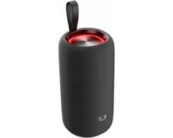 Fresh 'n Rebel - RGB Bluetooth Speaker - Draadloze Speaker - Verlichtende Bluetooth Speaker - LED Speaker - Draadloze Muziekbox - Waterdichte Speaker - Carry Me Away Speaker - Zwart/Grijs | Storm Grey XL