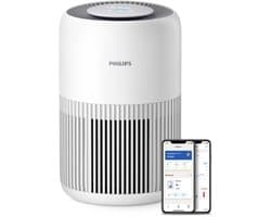Philips PureProtect 900 Series - Luchtreiniger - CADR 250m3/u - Ruimtes tot 65m2 - 3 laags HEPA filtratie - Air+ App - Stille Reiniging - Compact - Wit - AC0950/10