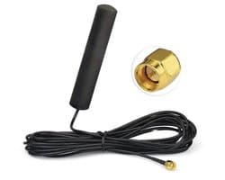 DAB Antenne - Actieve Digitale Antenne - DAB+ Antenne - SMA Male Plug - 3M Kabel (ANT742-DAB)