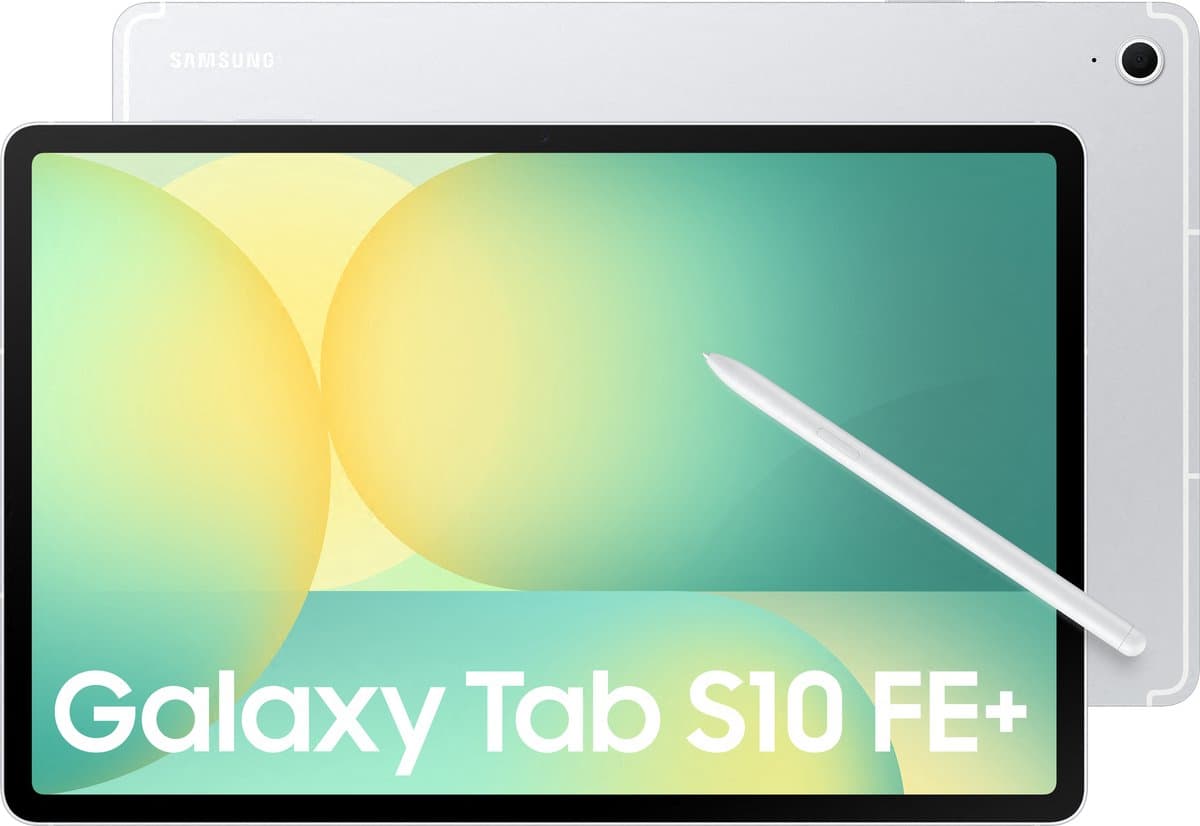 Samsung Galaxy Tab S10 FE Plus - Wifi - 256GB - Silver — afbeelding 1