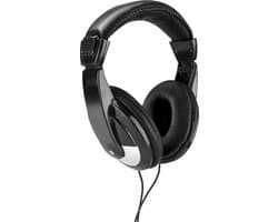 Koptelefoon - SkyTec SH120 hoofdtelefoon voor DJ, instrumenten, muziek, etc. met 2 meter kabel - Zwart