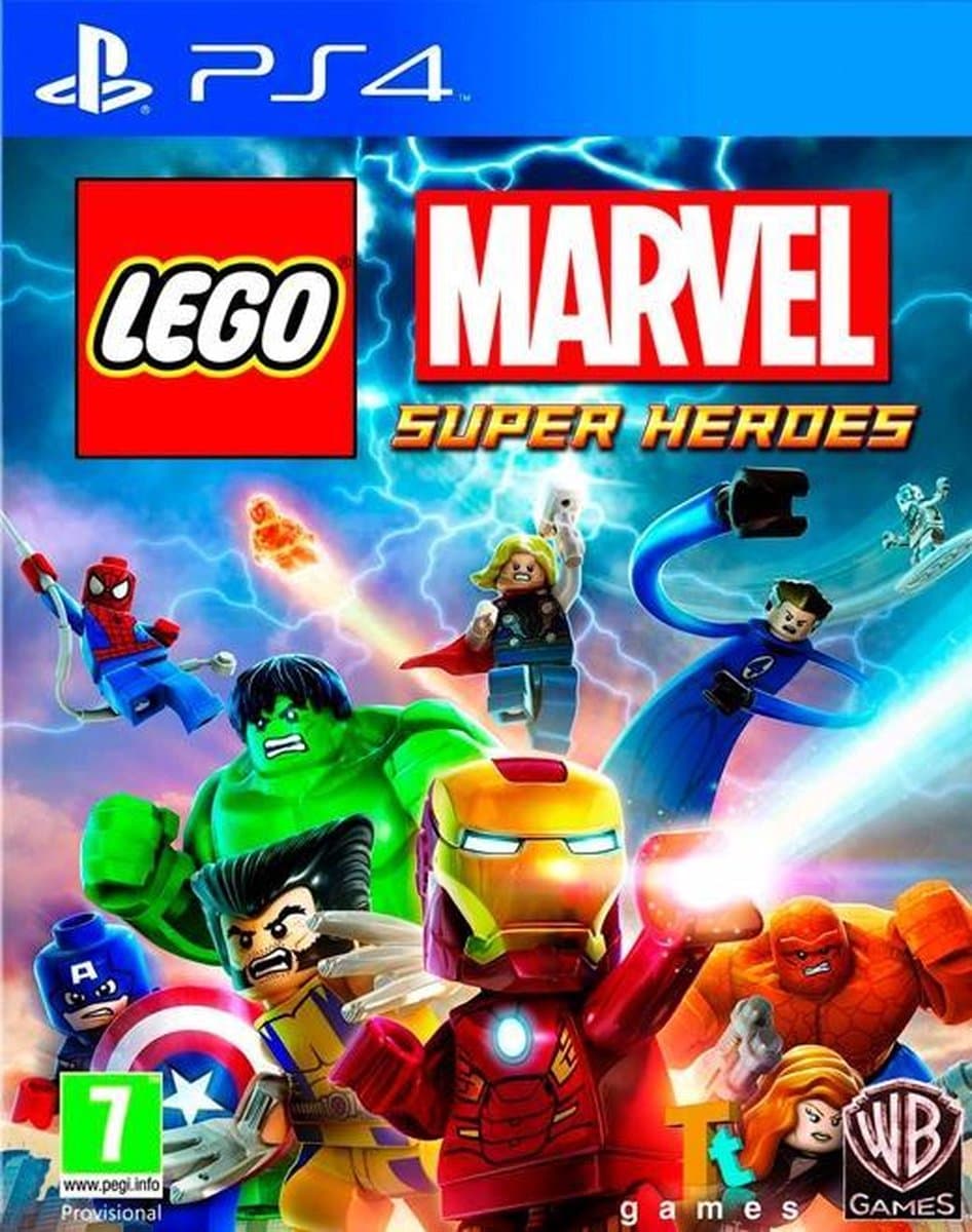LEGO Marvel: Super Heroes - PS4 — afbeelding 1