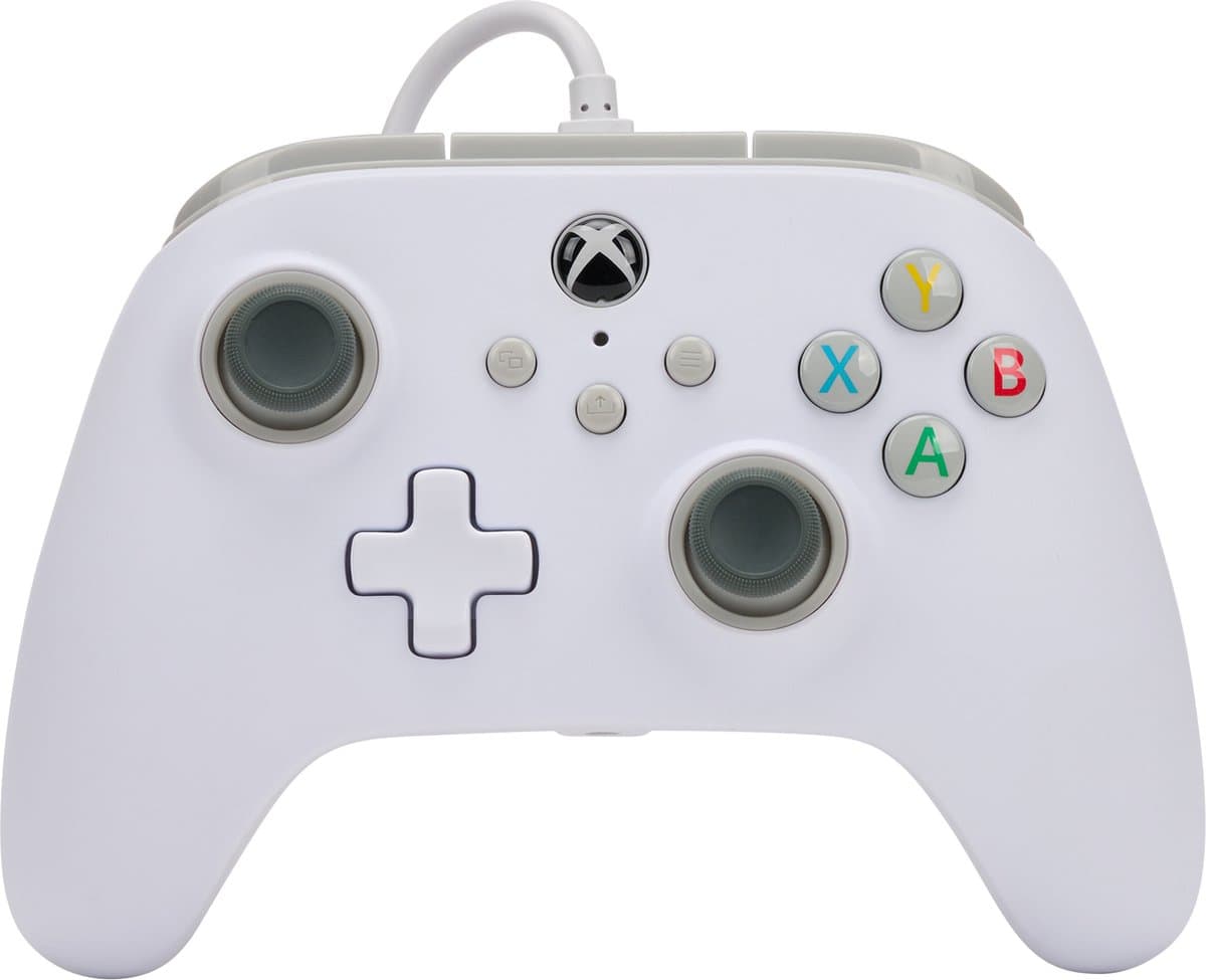 PowerA Bedrade Controller - Xbox Series X + S - Wit — afbeelding 1