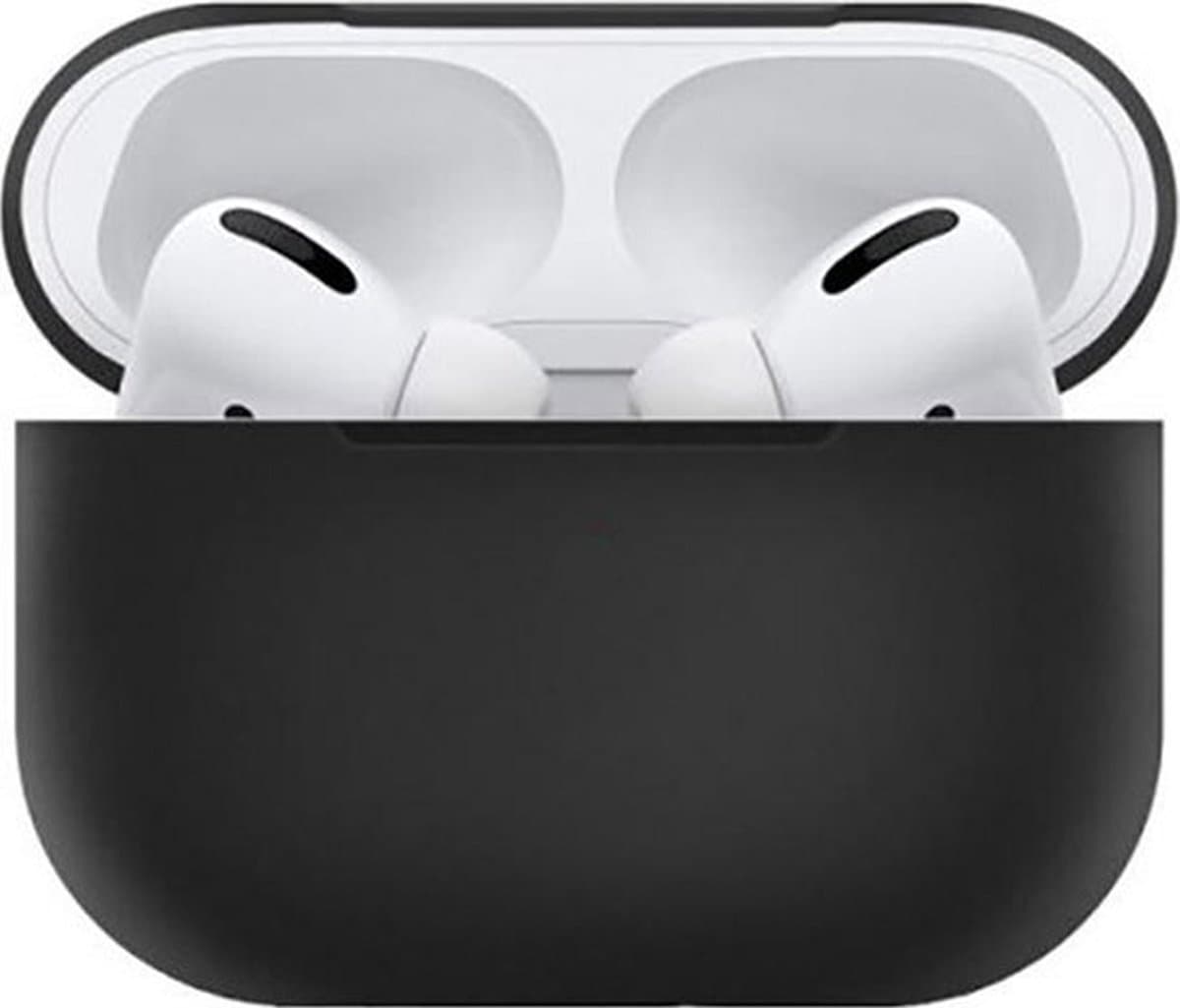 Studio Air® Airpods Hoesje Pro 2 Siliconen Case - Zwart - Soepel Airpod Hoesje voor Airpods Pro 2 (2022) — afbeelding 1