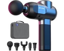Diepweefsel Massagepistool met 5 Snelheden en 5 Koppen - Spiermassager voor Pijnverlichting en Herstel