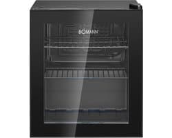 Bomann KSG 7291 - Barmodel koelkast - Glazendeur - 46L