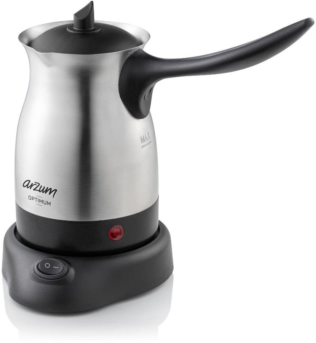 Arzum Optimum Turks Koffiezetapparaat AR3088-0700 | RVS/Zwart - 800W - 4 kopjes — afbeelding 1