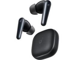soundcore Liberty 5 by Anker - Draadloze oordoppen met noise-cancelling - 2x sterkere stemonderdrukking - Realtime adaptieve noise canceling - Snelladen - Dolby Audio - Heldere gesprekken met 6 microfoons en AI - Lange batterijduur