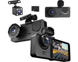 Dual Dashcam - Dashcam voor Auto - Dashcams - Zwart