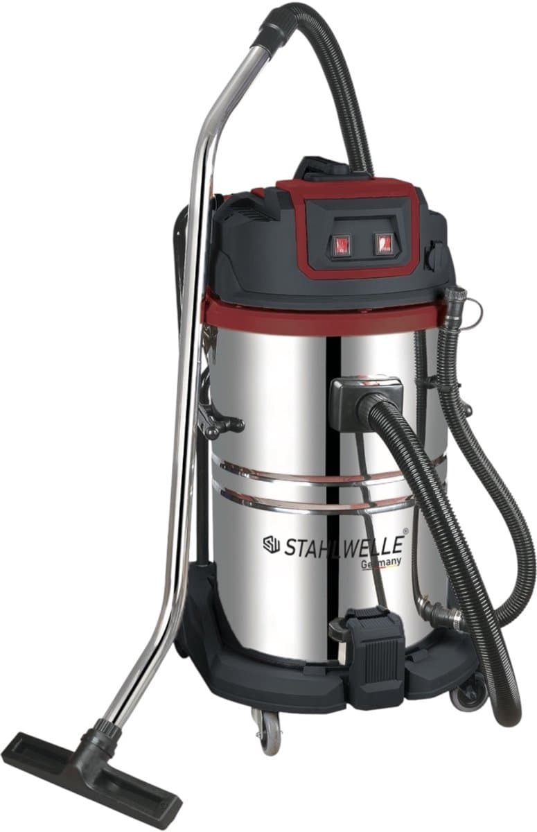 Stahlwelle Germany E-3000SW Industriële nat/doog alleszuiger 3000W 100LITER — afbeelding 1