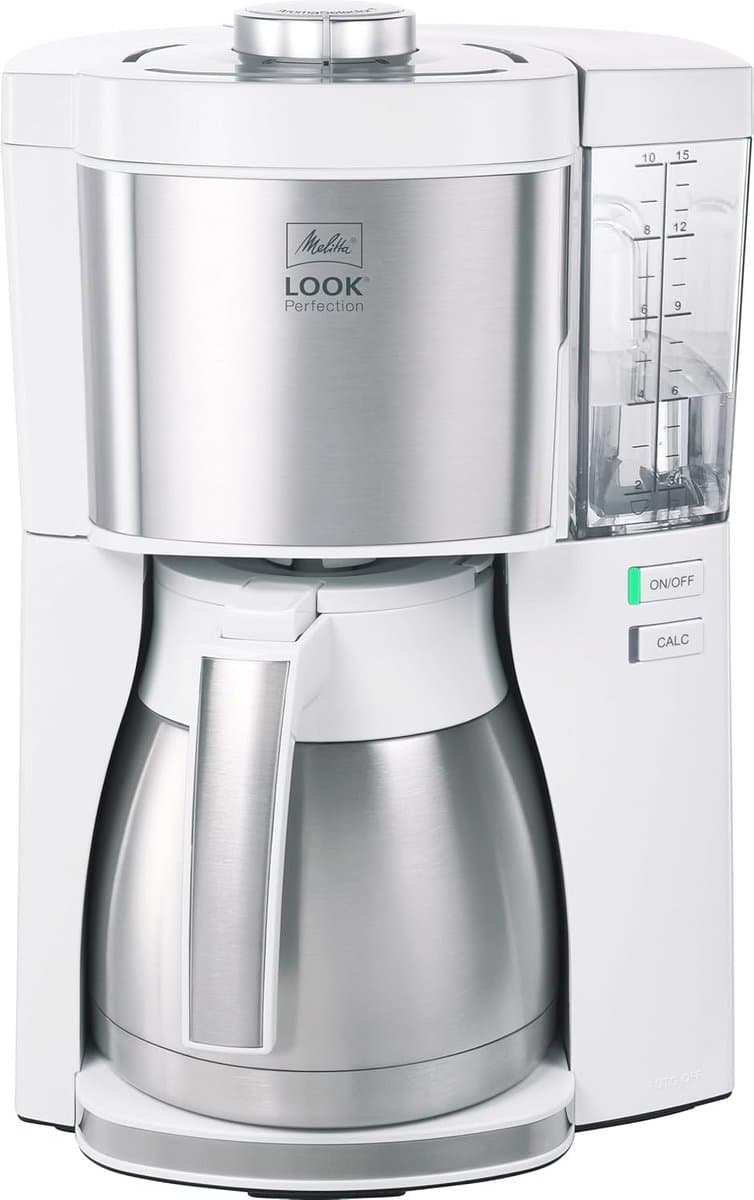Koffiezetapparaat met Thermoskan en AromaSelector - 1,25 liter, Wit — afbeelding 1