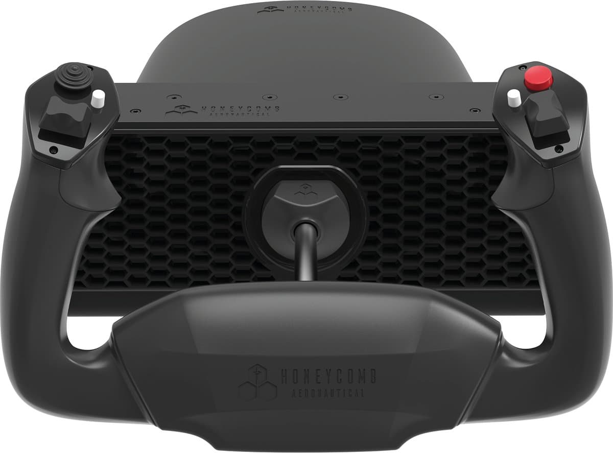 Honeycomb Alpha Flight Controls Lite Yoke en Switch Panel PC en Mac — afbeelding 1