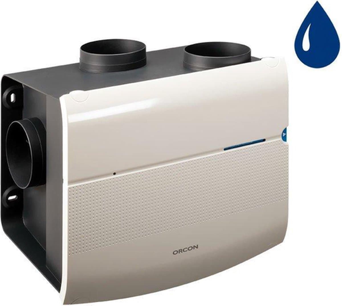 Orcon MVS-15RH met vochtsensor en randaarde stekker — afbeelding 1