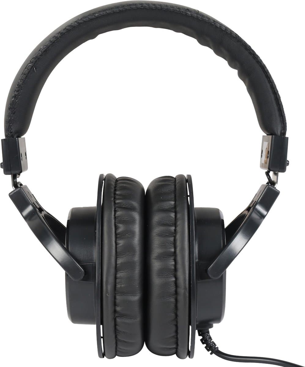 Studio Hoofdtelefoon - incl. 6.3mm adapter - Devine PRO 2000 - Zwart — afbeelding 1