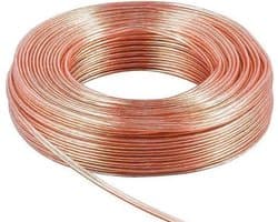 Luidspreker kabel - 2.5mm² - 25 meter - Op rol - Allteq