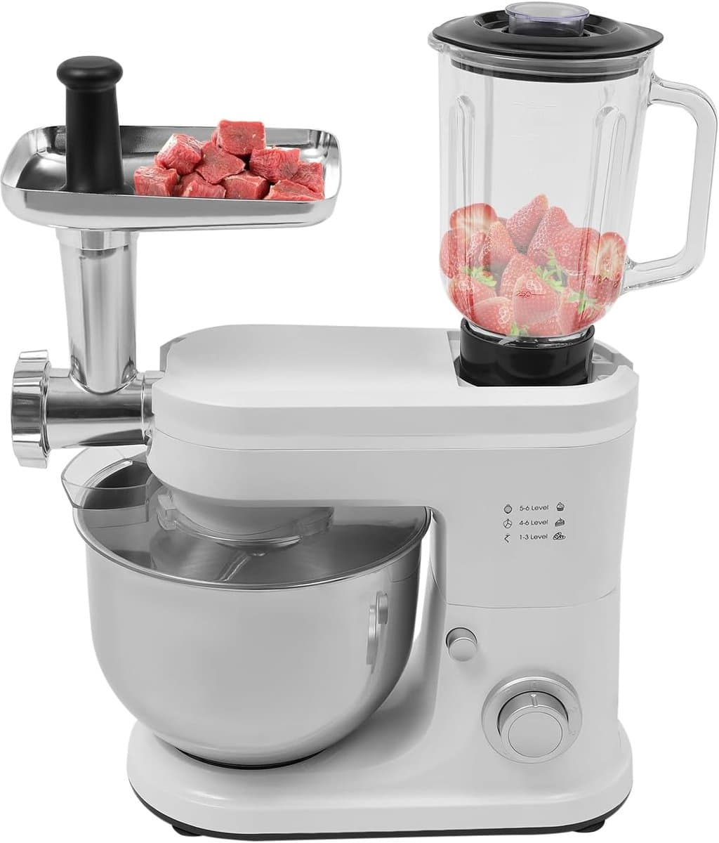 Multifunctionele Keukenmachine met Vleesmolen en 1.5L Sapcentrifuge - 700W — afbeelding 1