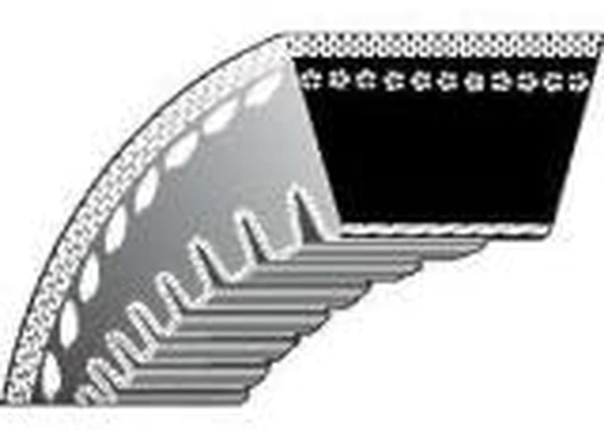 Aandrijfriem - V-riem - Grasmaaier Onderhoud - Open Flank Ontwerp - 10 x 840 mm — afbeelding 1