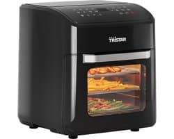 Tristar FR-9065 - Airfryer Oven XXL - 12L - 12 Bakprogramma's - Zwart - WK