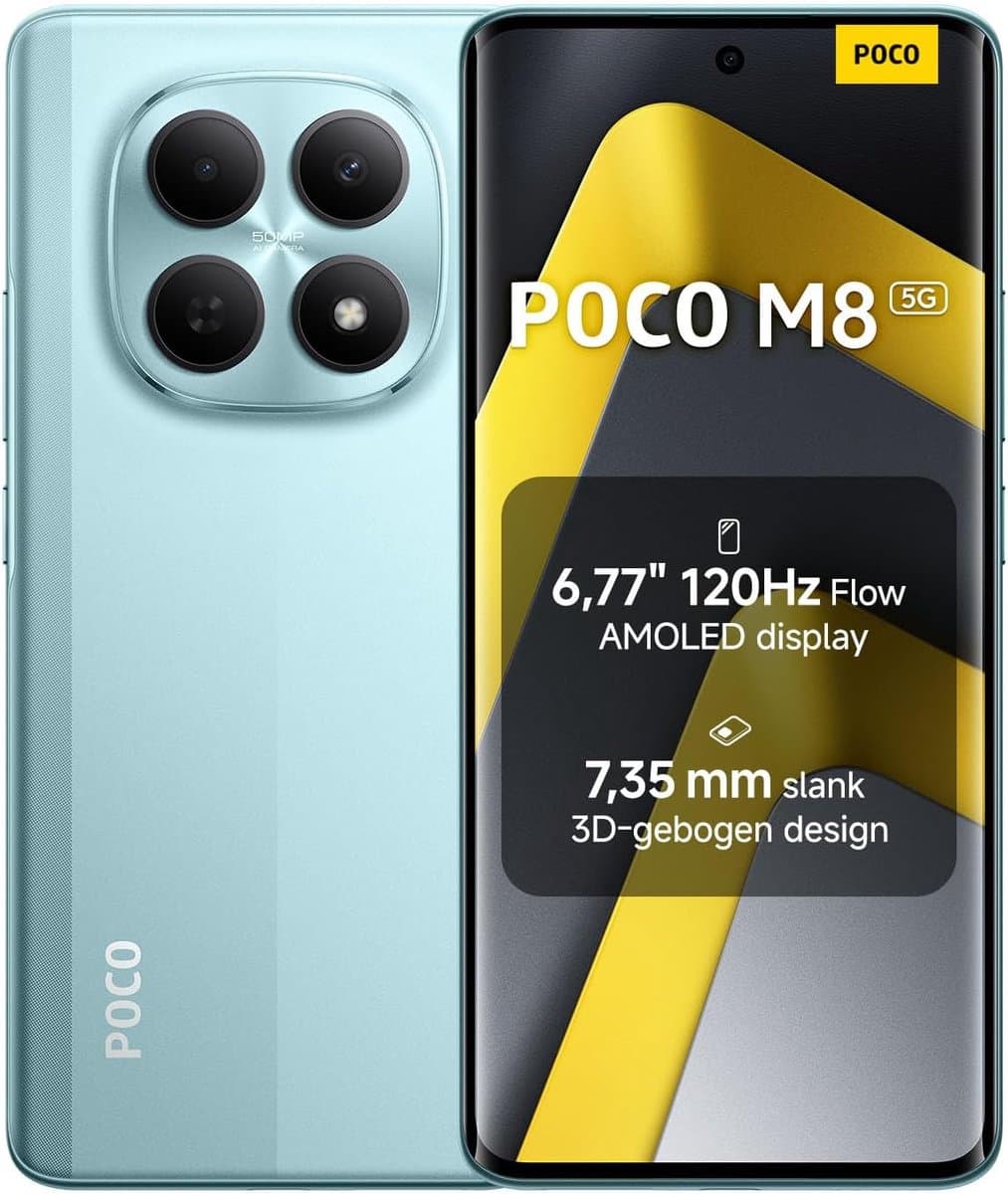 Xiaomi POCO M8 5G - 8GB - 512GB - Groen — afbeelding 1