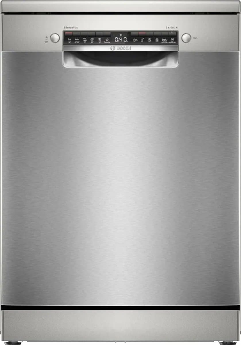 Bosch SMS4EVI08E Serie 4 - Vrijstaande Vaatwasser - 60 cm - 14 Couverts - RVS Anti-Fingerprint — afbeelding 1