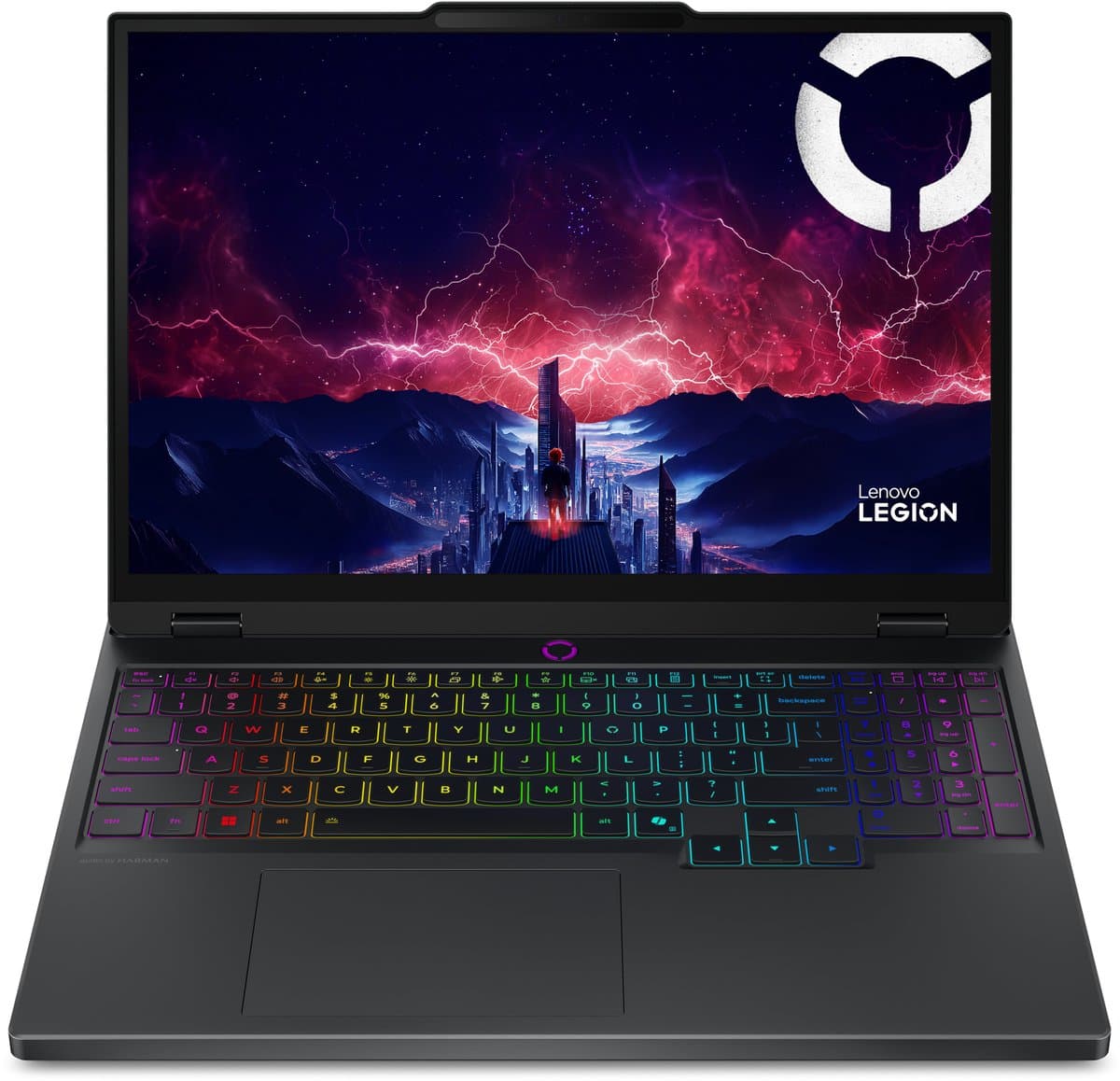 Lenovo Legion 5 15AKP10 AMD Ryzen AI 7 350 Laptop 38,4 cm (15.1") WQXGA 32 GB DDR5-SDRAM 1 TB SSD NVIDIA GeForce RTX 5070 Wi-Fi 7 (802.11be) Windows 11 Home Engels Zwart — afbeelding 1