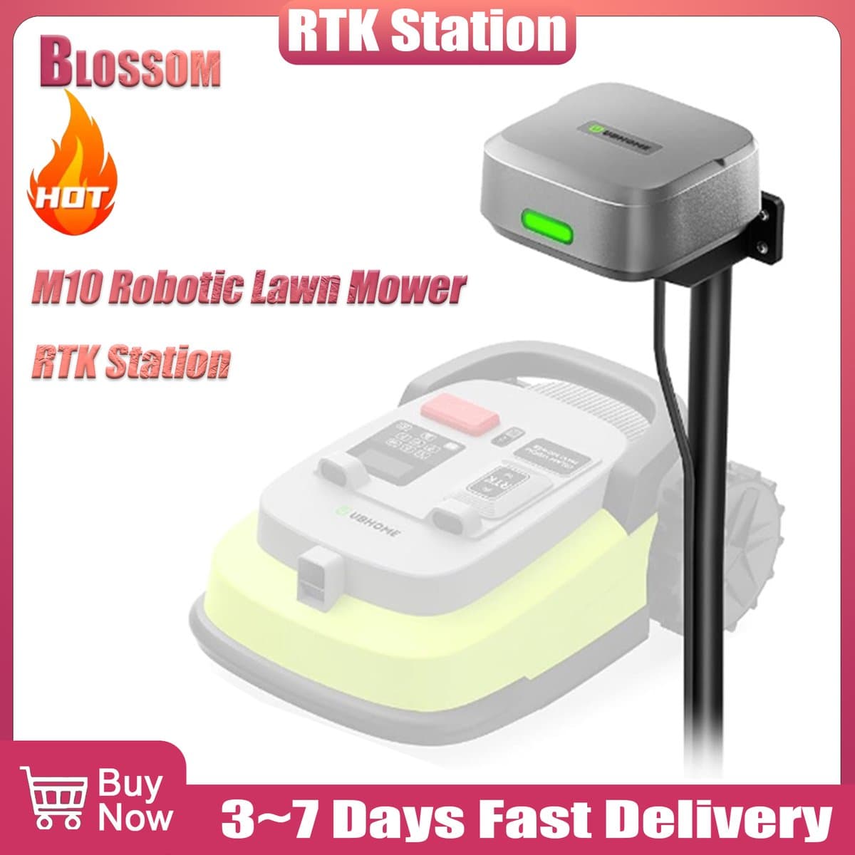 Tuinmaaier - Robotachtig - GPS - Zelfopladend - Smart GPS — afbeelding 1