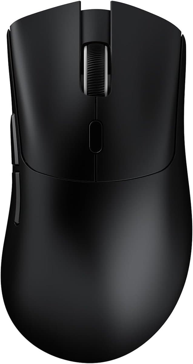 ATTACK SHARK R1 - Superlight Gamingmuis - 59g Ultralicht - PixArt PAW3311 Sensor - BT & 2.4G Draadloos & Bedraad - 6 Instelbare DPI Tot 18000 - 65 uur Batterij - Zwart — afbeelding 1
