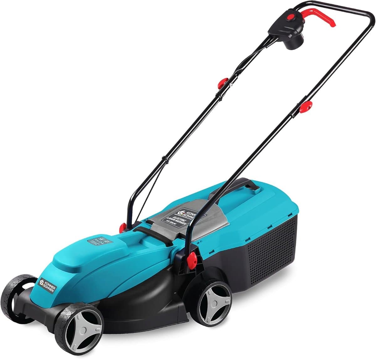 Elektrische Grasmaaier 1000W - 32 cm Snijbreedte - Opvangbak 25L - 3 Maaiveldhoogtes — afbeelding 1