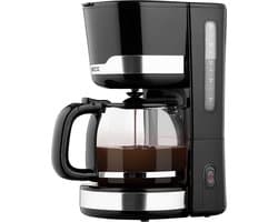 ECG KP 2115 Black - Koffiezetapparaat - 12 kopjes - 1,5 l - Zwart
