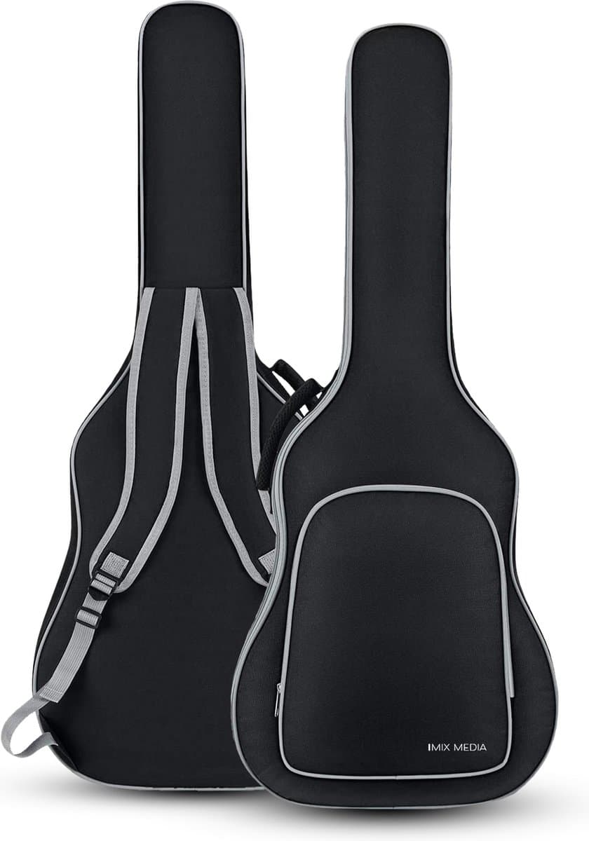 Gitaartas - Gitaarhoes - Gitaarzak - Beschermhoes gitaar - Guitar bag - Gigbag - Gitaar accessoires - Gitaartas akoestische gitaar - Klassieke gitaar - Spaanse gitaar - Gitaarhoezen — afbeelding 1