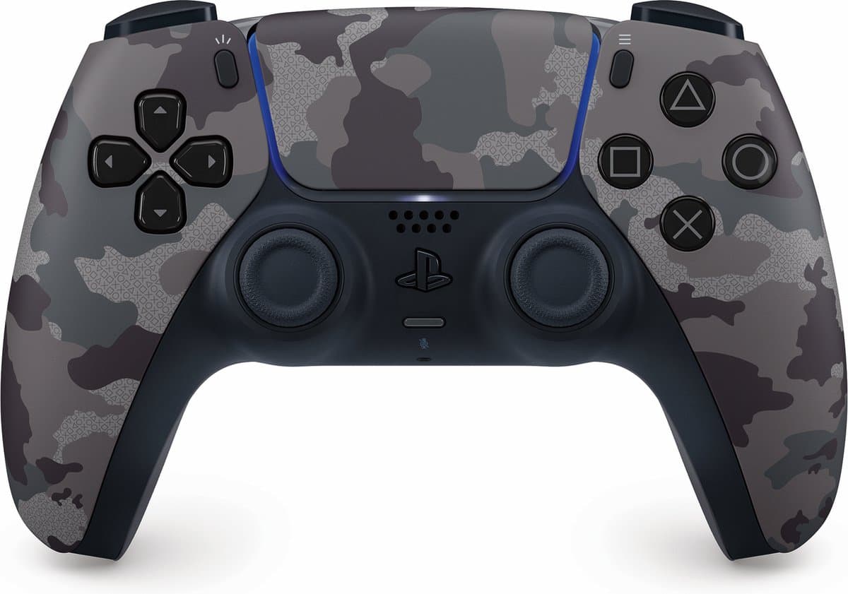 Sony PlayStation 5 DualSense draadloze controller Grey Camo — afbeelding 1