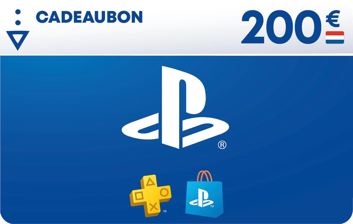 200 euro PlayStation Store tegoed - PlayStation Kaart (NL) — afbeelding 1