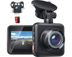 Dual Dashcam - Dashcam Voor en Achter - Auto Camera Dashcam - Dashcam Auto - Dual Dashcam voor Auto