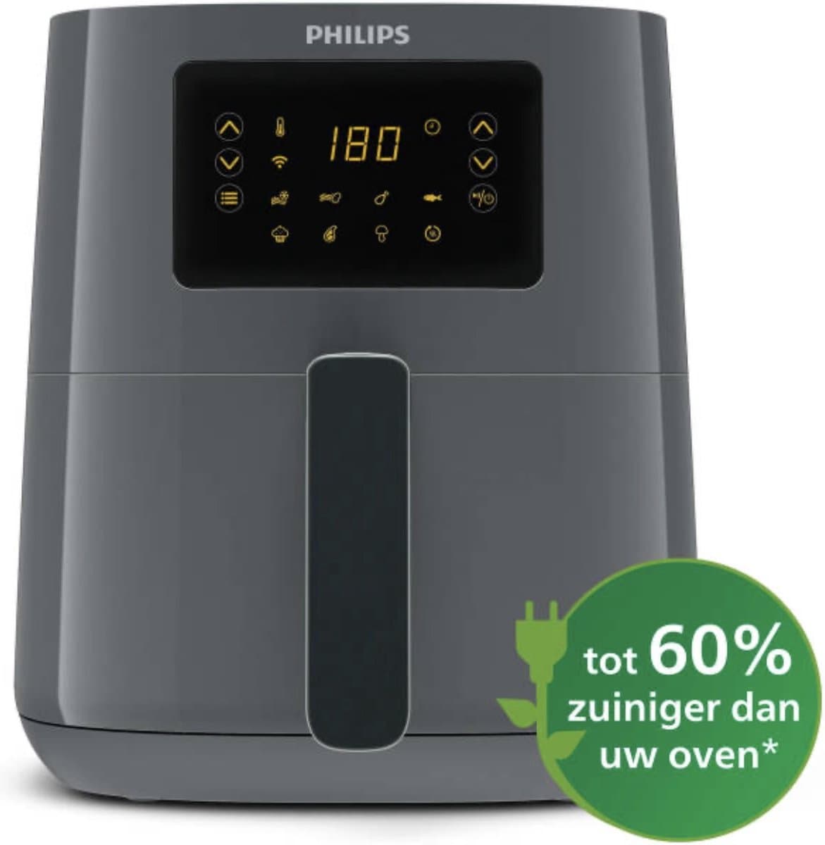 Philips Airfryer Connected 5000 Series - HD9255/60 - 4.1 liter (L) - RapidAir - 13 in 1 kookfuncties - Quickclean — afbeelding 1